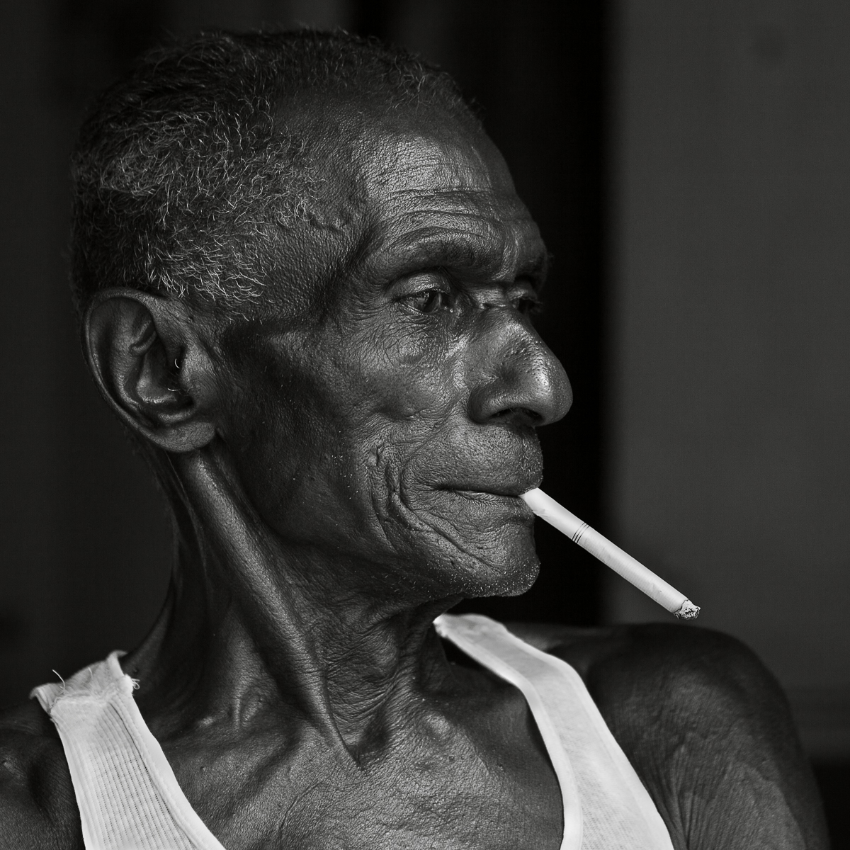 Img Daniela Contini Cuban man Havana portrait