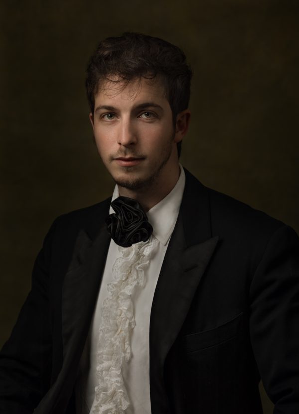 fineart photography, portrait of young man